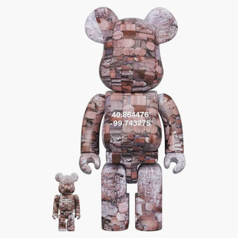 Bearbrick x Benjamin Grant (Panoramica) Nebraska 100% e 400% Set