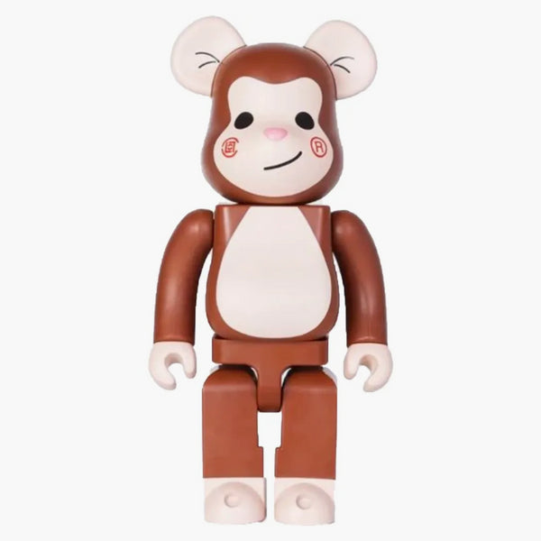 Bearbrick x clot Monkey Edison Chen Juice 400% brun