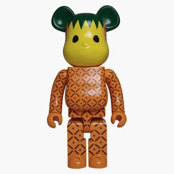 BEARBRICK X COGOL PINEAPPLE 1000% TAN