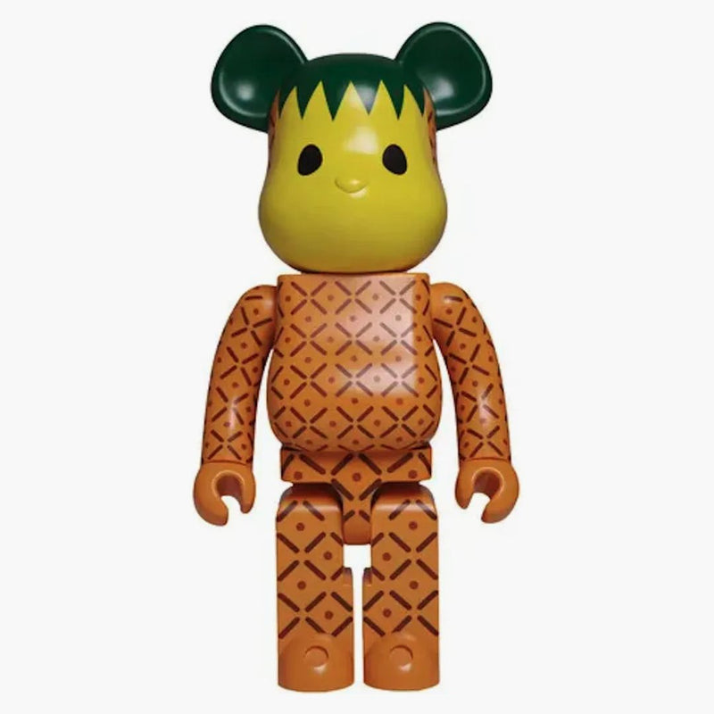 Bearbrick X Clot Pineapple 1000% Tan