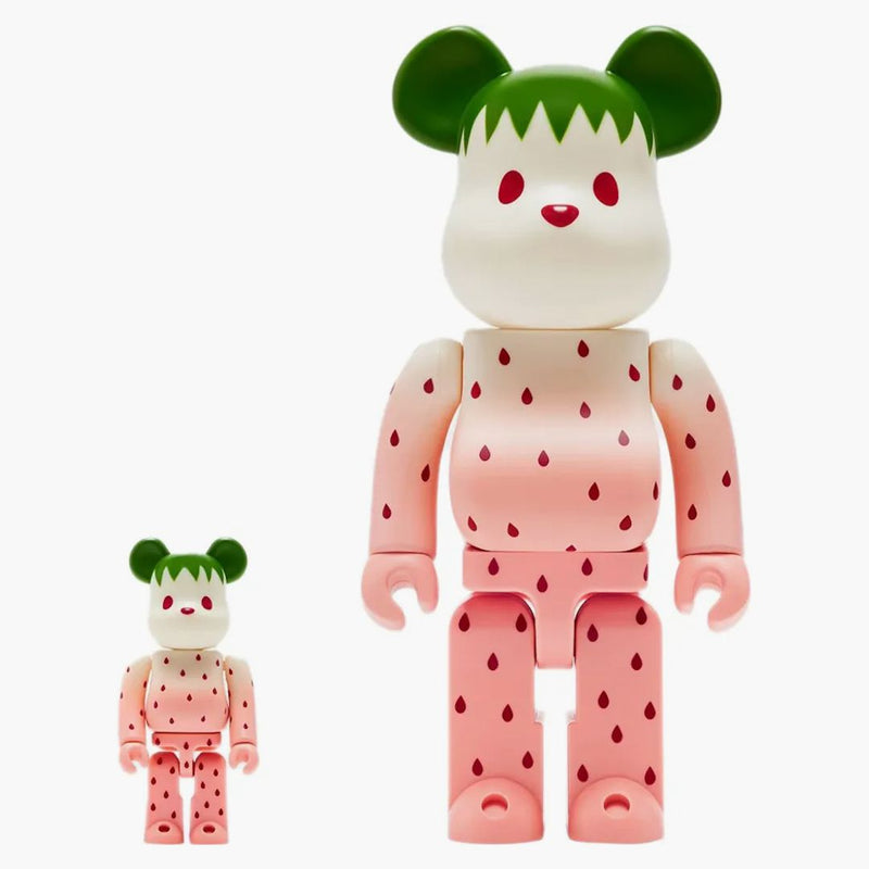 BEARBRICK X CLOT Summer Fruits Snowberry Snowberry 100% e 400% Set