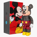 Bearbrick X coot x 3125c x Disney 3-ögon Mickey Mouse 1000% genomskinlig svart