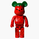 Bearbrick x COTER X Levi's Artist Series Strawberry 1000% Red
