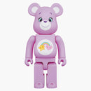 Bearbrick X Care Bears Best Friend Bear 400% Purple