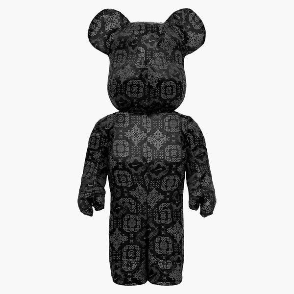 Bearbrick X COTH X NIKE 1000% Silk nero
