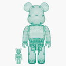 Bearbrick X Coca-Cola Georgia Green 100% e 400% Set