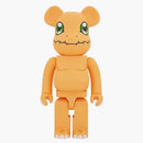 Bearbrick x Digimon Agumon 1000%