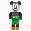 Bearbrick x Disney Topolino Poster degli anni '30 100% e 400%