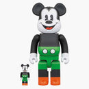 Bearbrick x Disney Topolino Poster degli anni '30 100% e 400%