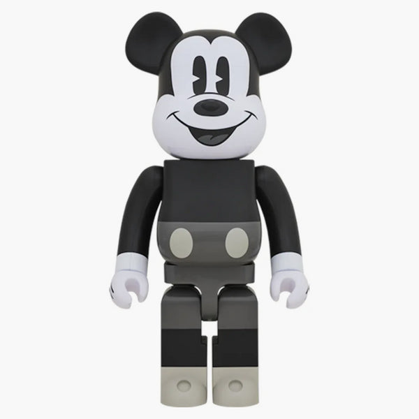 Bearbrick X Disney Mickey Mouse B&w Version 1000% Multi