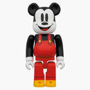 Bearbrick X Disney Mickey Mouse Boat Builders 100% & 400% Set