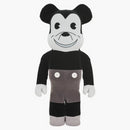 Bearbrick X Disney Mickey Mouse Vintage version 1000% Black/White