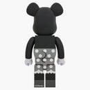 Bearbrick X Disney Minnie Mouse B&W version 1000% multi