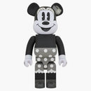 Bearbrick X Disney Minnie Mouse B&W version 1000% multi
