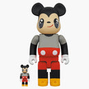 Bearbrick X Disney X Javier Calleja Mickey Mouse 100% & 400% Set