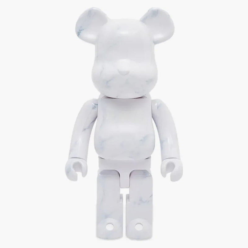Bearbrick x konec. 1000% bílého mramoru