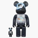 Bearbrick x E.T. Rozświetl się ver. Zestaw 100% i 400%