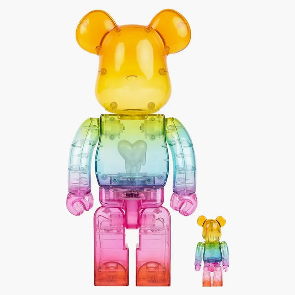 Bearbrick X Emocionární Nemohlo se k dispozici srdce 100% a 400% sada Multi