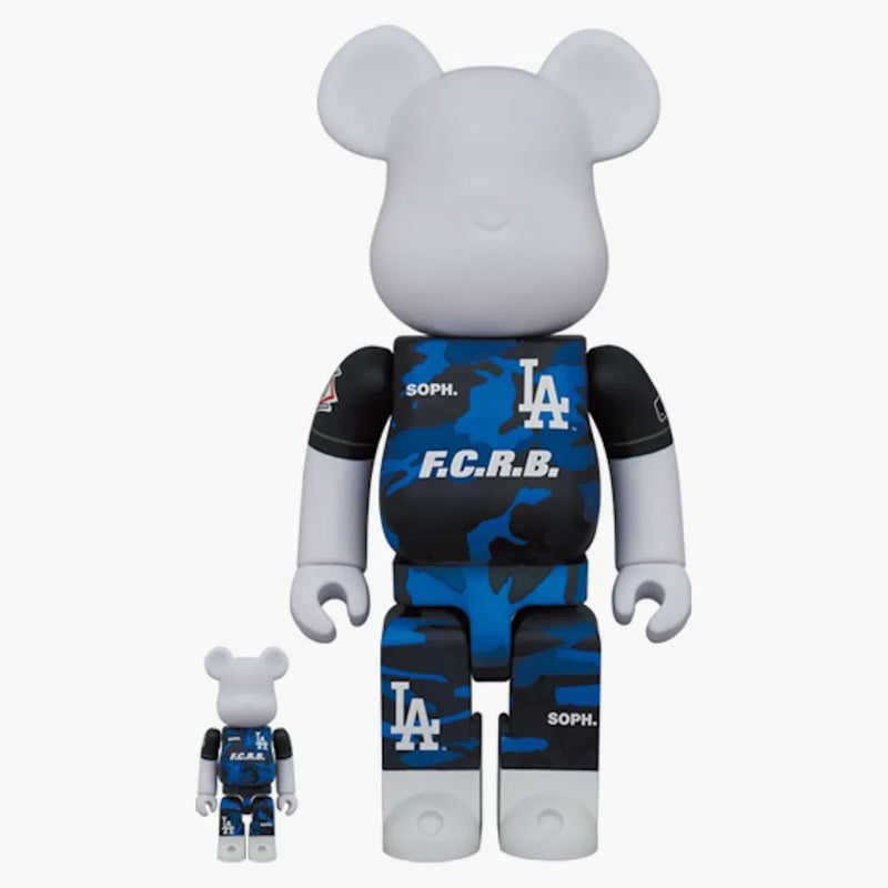 Bearbrick X F.C.R.B. X MLB (Los Angeles Dodgers) 100% a 400% sada