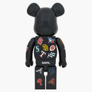 Bearbrick x F.C.R.B. X MLB (logotipos del equipo) 1000%