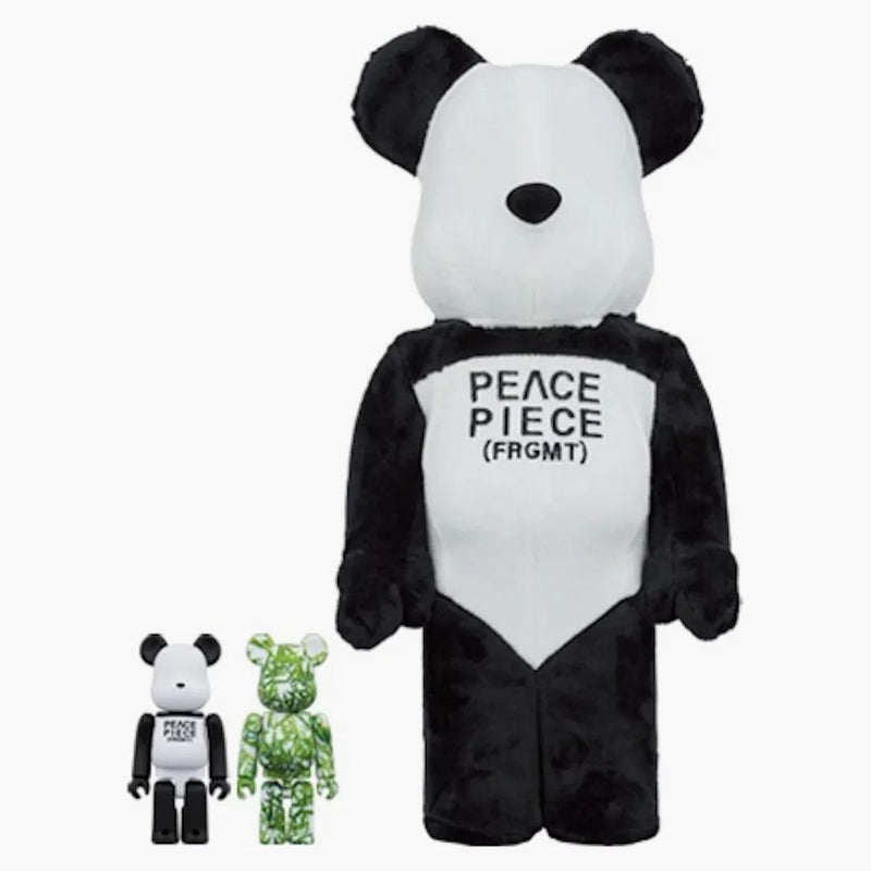 Fragment Bearbrick X Panda 100% a 400% 3-pc sada