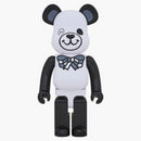 Bearbrick X Freemasonry X Fragment 1000% White