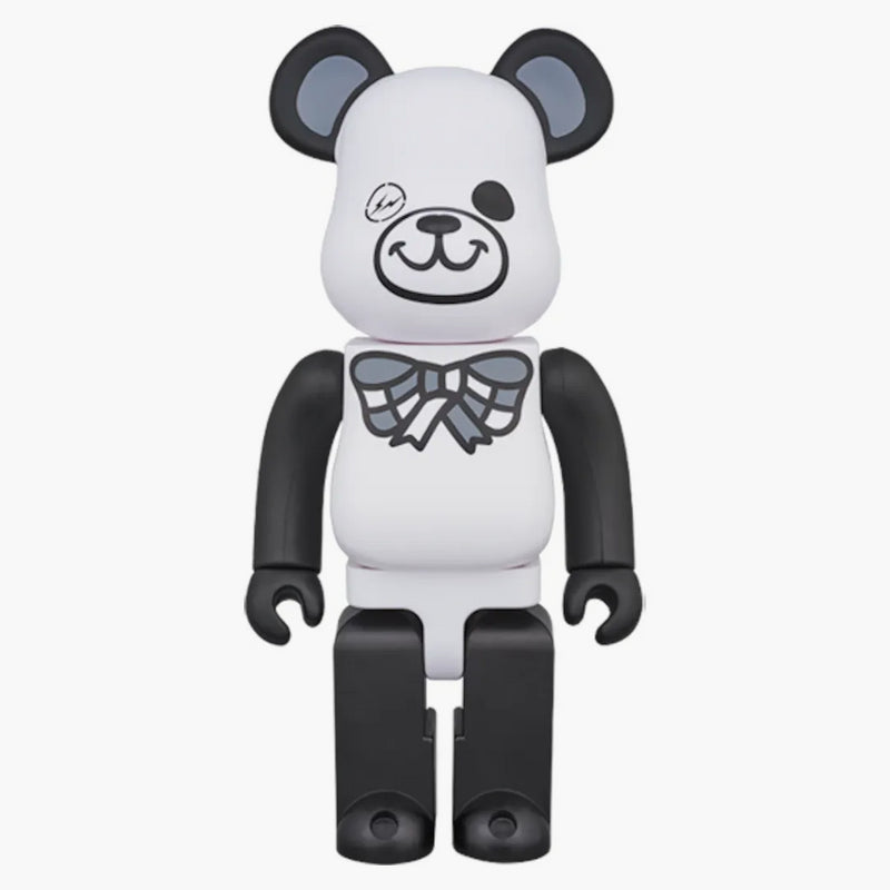 Bearbrick X Freemasonry X Fragment 100% & 400% Set White