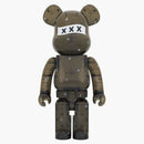 Bearbrick X God Selection XXX 1000% Clear Black