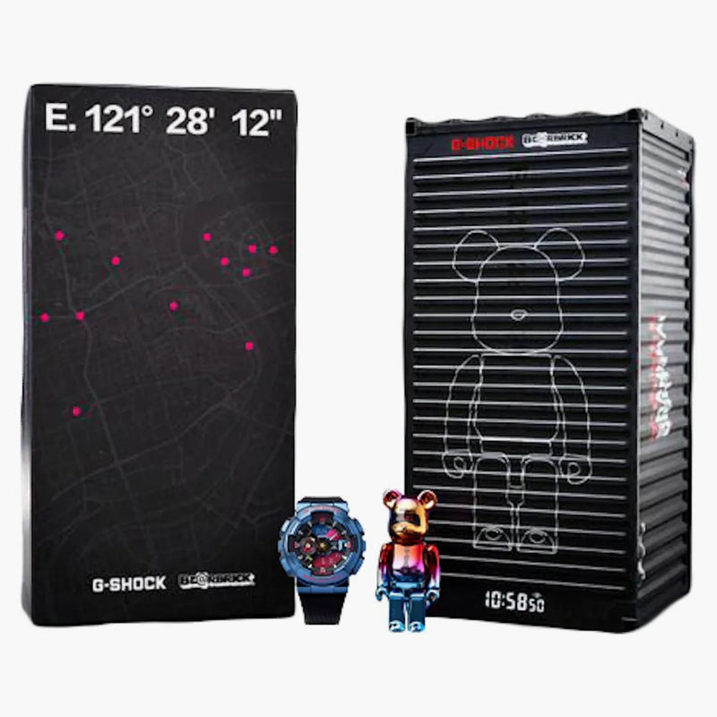Bearbrick X G-shock Gm-110sn & 100% Blind Box Figure X1