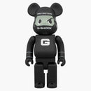Bearbrick X G-Shock G-Shockman 400% černá