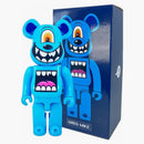 Bearbrick x Greg Mike Hibearnation Designercon Exclusive 400% Blue