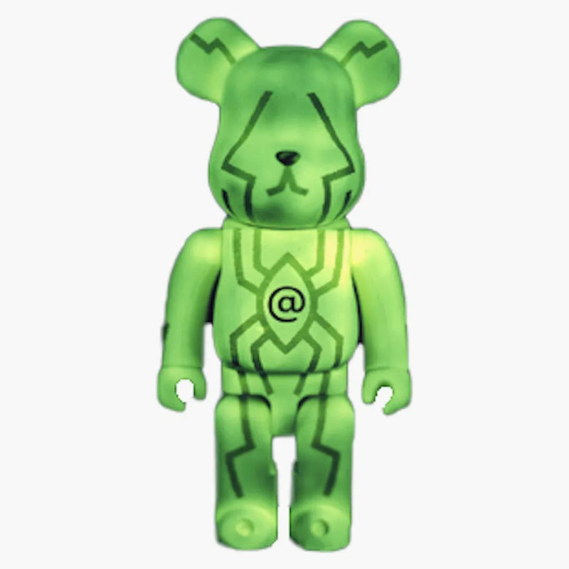 Bearbrick X HMV Pushead Spider Eye 400% Green