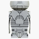 Bearbrick X Hajime Sorayama Shadow Moon (2G Exclusive) 1000%