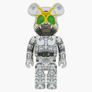 Bearbrick X Hajime Sorayama Shadow Moon (2G Exclusive) 1000%