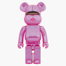 Bearbrick X Hajime Sorayama X 2g 1000% Pink Gold Ver.
