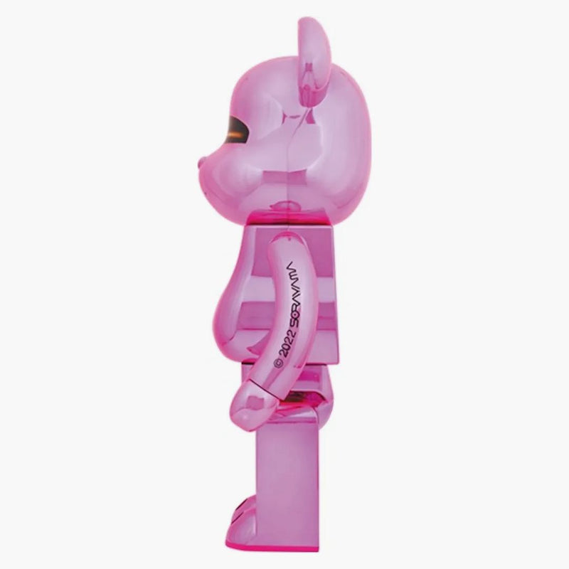 Bearbrick x Hajime Sorayama x 2g 100% a 400% nastavené růžové zlaté ver.