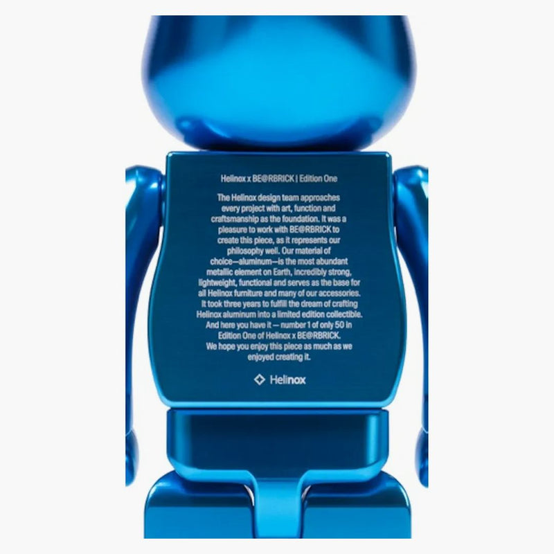 Bearbrick X Helinox Edition One (2G & Medicom Toy Plus Exclusive) 400%