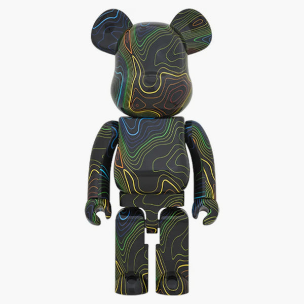 Bearbrick x Hypebeast 1000% Black Multicolor