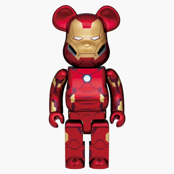 Bearbrick x Ironman Happy Lottery (wersja 2021) 400% czerwony