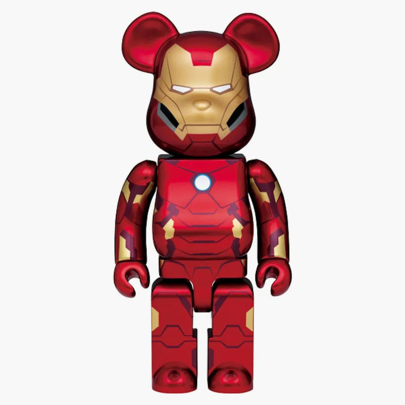 Bearbrick x Ironman Happy Lottery (wersja 2021) 400% czerwony