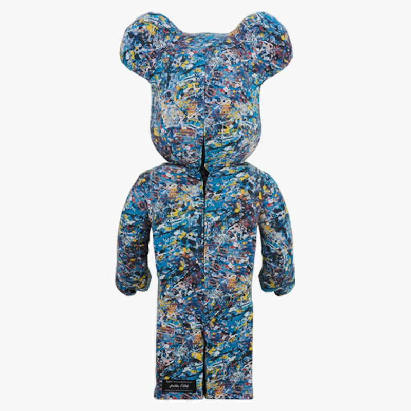 Bearbrick x Jackson Pollack Studio 1000% Multi