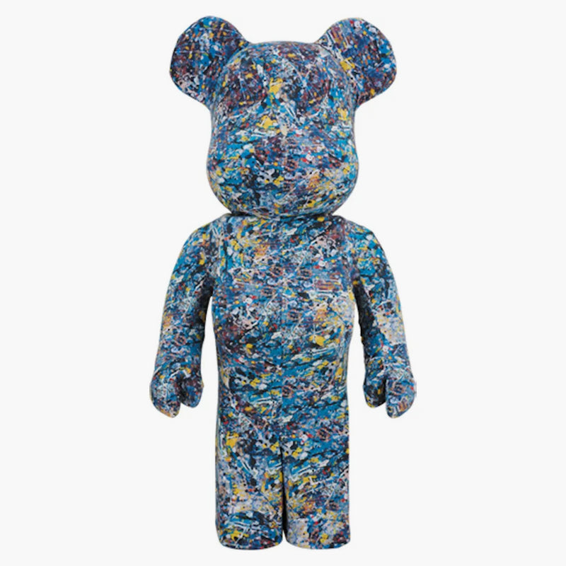Bearbrick x Jackson Pollack Studio 1000% Multi