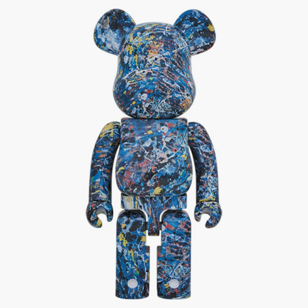 Bearbrick x Jackson Pollack Studio Water Print 1000% Multi
