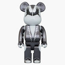 Bearbrick X Kiss Demon 1000% Chrome Ver.