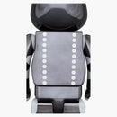 Bearbrick X Kiss Demon 100% & 400% Set Chrome Ver.