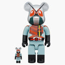 Bearbrick X vino Rider X 100% y 400% establecido