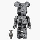 Bearbrick X Keith Haring X Disney Mickey Mouse 100% & 400% Set