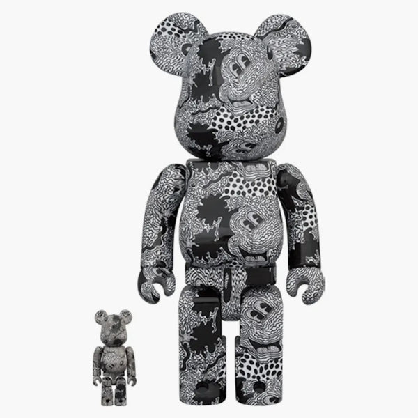 Bearbrick x Keith Haring x Disney Mickey Mouse 100% & 400% sada