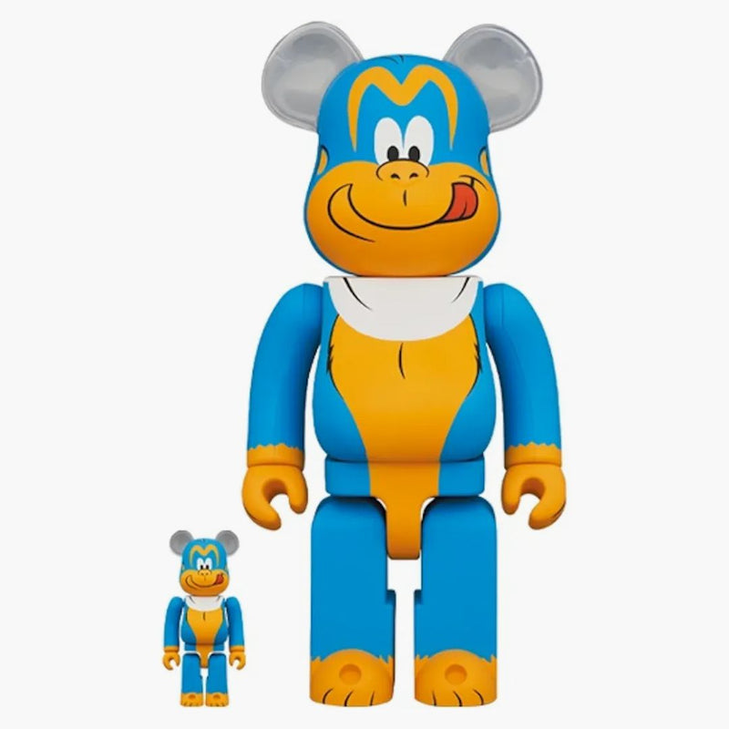 King Kombbo di Bearbrick x Kellogg 100% e 400%