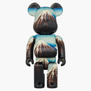 Bearbrick X Kitasi Katsushika "White Rain Under the Thirty-Six Views of Mount Fuji" 1000%